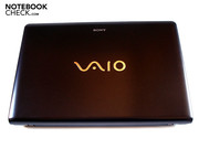 The typical Vaio label of course shouldn't be left out on Sony's E-Series.