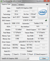 Systeminfo GPUZ HD 4000 Systeminfo GPUZ HD 4000