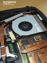 Graphic card fan of the Radeon HD4650