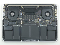 Memory, processor and graphics card are soldered (source: MBP 15 Late 2013, ifixit.com)