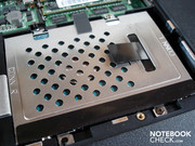 Our test model was equipped with two 500 GB hybrid hard drives.