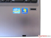 Security feature: fingerprint sensor Security feature: fingerprint sensor