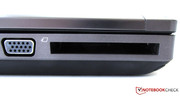 VGA socket and an ExpressCard slot (54mm) VGA socket and an ExpressCard slot (54mm)