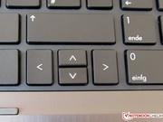 Fairly small arrow keys Fairly small arrow keys