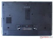 The ProBook's bottom The ProBook's bottom