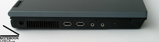 HP Compaq 6710b Interfaces