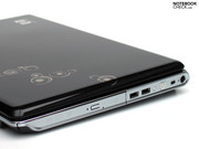The HP dv6 can also primarily convince with its ample port configuration,...