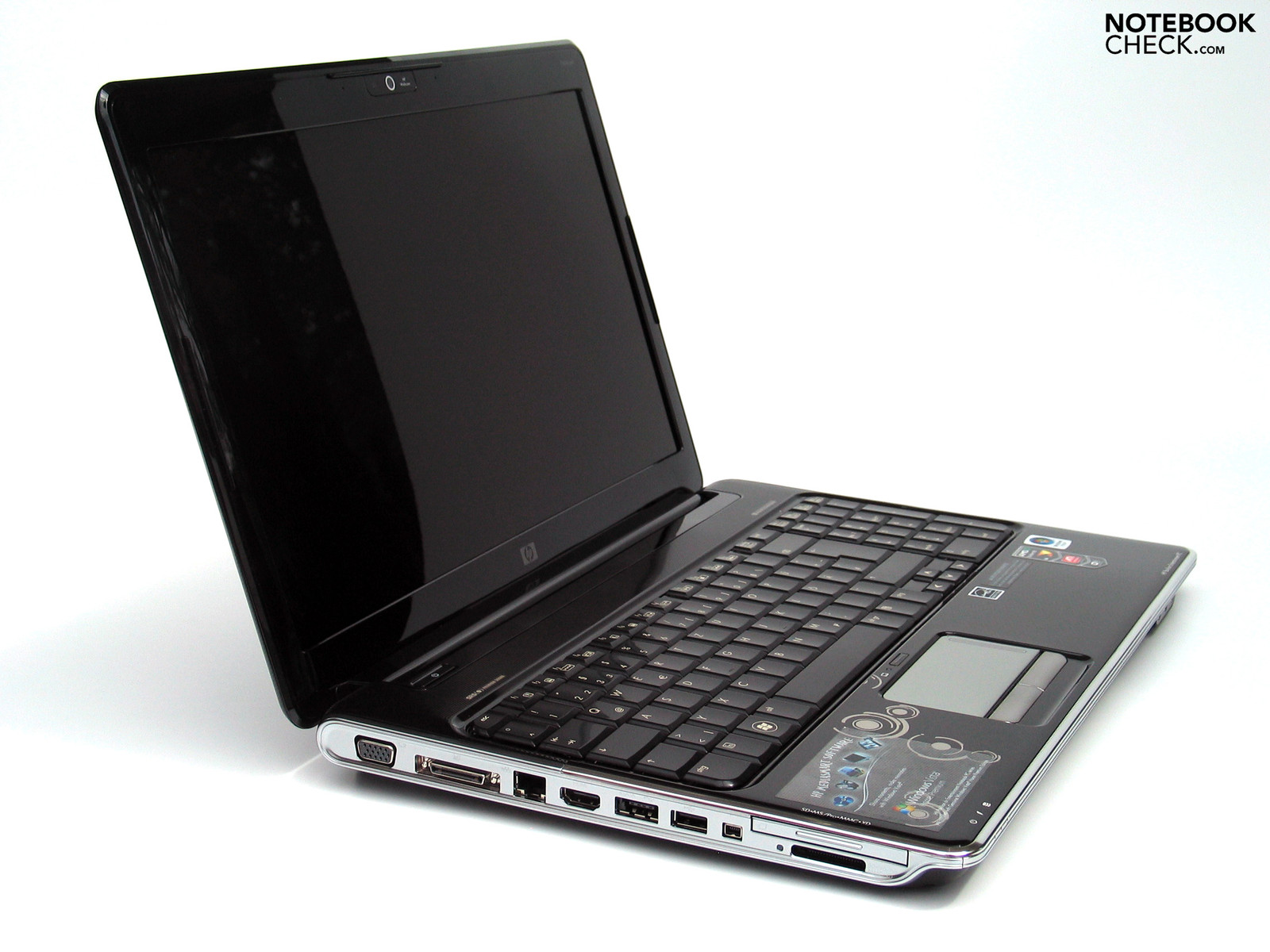 hp pavilion dv6 notebook pc screen size