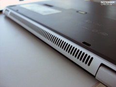 On the contrary the Envy 13 seems to accept high case temperatures for the sake of a silent fan. On the contrary the Envy 13 seems to accept high case temperatures for the sake of a silent fan.