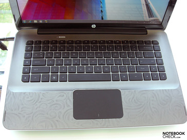 With both Notebooks HP focuses on a stylish single key layout. With both Notebooks HP focuses on a stylish single key layout.