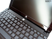 The netbook's workmanship is overall alright, too. The netbook's workmanship is overall alright, too.
