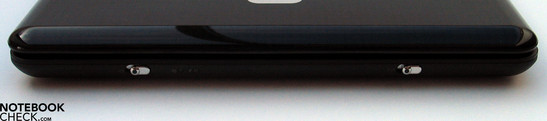 Front side: no connections Front side: no connections