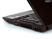 Unfortunately, all ports are found in the front area of the lateral edges. Unfortunately, all ports are found in the front area of the lateral edges.