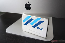 We would have preferred an inexpensive SSD like the OCZ Trion 100 instead of the HDD in the entry-level model and it would have also improved the Windows performance of Fusion Drive systems.