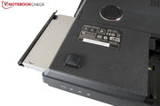 The optical drive is easy to remove (the screw is under the battery).