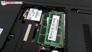 A maximum of eight GB DDR3 RAM can be installed.