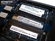 Both memory slots are already occupied with a 2x 2048 MB DDR3 RAM.