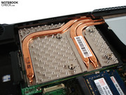 Nvidia's GeForce GTX 460M produces a lot of heat.