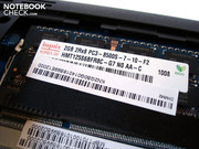 The RAM clocks with 1066 MHz. The RAM clocks with 1066 MHz.
