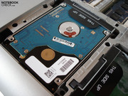 Our test device has a 500 GB HDD. Our test device has a 500 GB HDD.