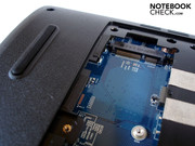 A slot for expansion cards is also present. A slot for expansion cards is also present.
