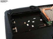 A second HDD slot can be made use of.