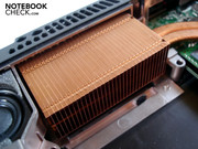 A big cooling body takes care of the processor's waste heat.