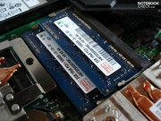 Medion has fitted the notebook with a whole 6GB of DDR3 RAM.