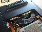 ...the case fan is however half concealed ...the case fan is however half concealed