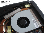 The case fan turns up decently under full load