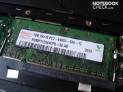 ... which leads to a single memory slot ... which leads to a single memory slot