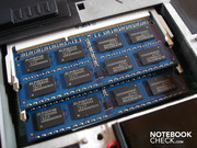 Two DDR3 modules with 2048 MBytes each are already built-in