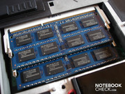 Two DDR3 modules with 2048 MBytes each are already built-in Two DDR3 modules with 2048 MBytes each are already built-in