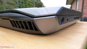 Despite the dimensions, the Alienware 17 is pretty elegant