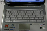 The keyboard is very good. The touch pad only sufficient, because it has a sticky surface.