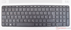 HP ProBook 650 G2's keyboard