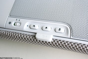Loudspeaker control via 3 buttons Loudspeaker control via 3 buttons