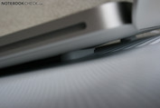 They raise the notebook more, like on the 13" MBP. They raise the notebook more, like on the 13" MBP.