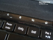 ...and has further buttons for WLAN or the back-up function ...and has further buttons for WLAN or the back-up function