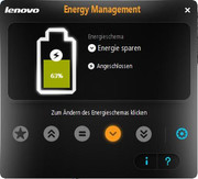 ... Energy Management instead of Vista's energy management...