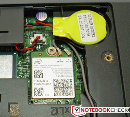 Lenovo ThinkPad L440: BIOS battery and Wi-Fi module