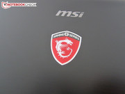 There's a dragon next to the MSI icon.