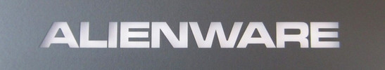 Alienware lettering