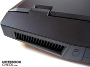 The design is similar in part to Alienware's gaming notebooks, but has enough originality of its own