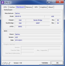 Systeminfo CPUZ Mainboard