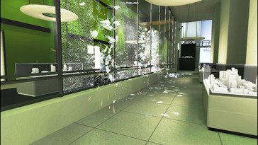 PhysX on – the fragments remain on the floor with PhysX