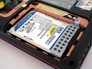 The user should find nothing lacking in terms of mass storage with the GT627, cared for by a 500GB hard disk from Western Digital. The user should find nothing lacking in terms of mass storage with the GT627, cared for by a 500GB hard disk from Western Digital.