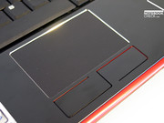 The touchpad isn't just good to look at, it's also extremely comfortable to use. The touchpad isn't just good to look at, it's also extremely comfortable to use.