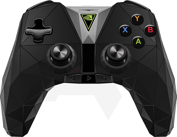 The new controller is more ergonomic, yet sports a distinctively angular look. (Source: Android Police)