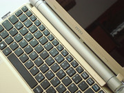 The chiclet keyboard matches to the overall concept.